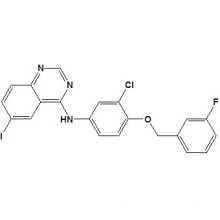 N- [3 - Cloro - 4- (3 - fluorobenciloxi) fenil] - 6 - yodoquinazolin - 4 - Amina CAS No. 231278-20-9